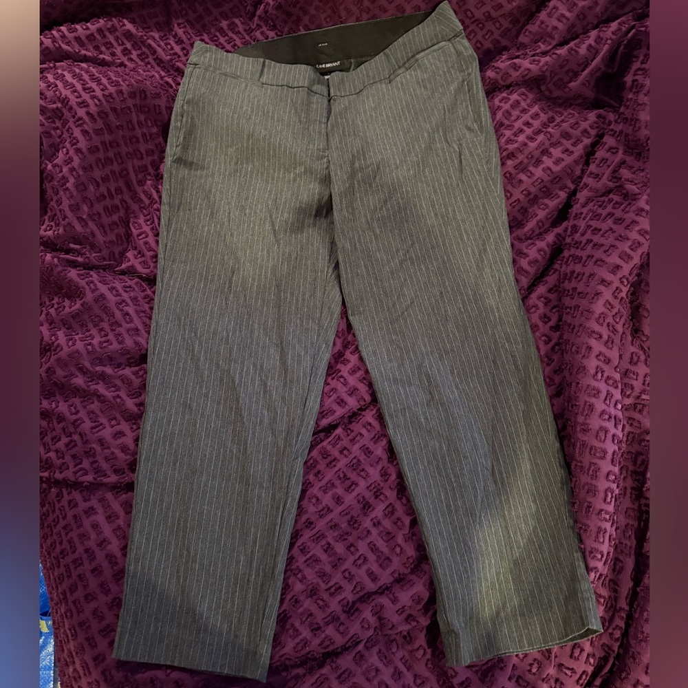 Lane Bryant Allie Sexy Ankle Stretch Straight Leg Pant, EUC